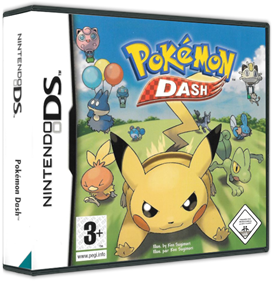 Pokémon Dash - Box - 3D Image