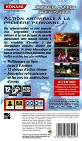 Coded Arms: Contagion - Box - Back Image