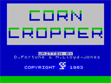 Corn Cropper - Screenshot - Game Title Image