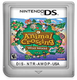 Animal Crossing: Wild World - Fanart - Cart - Front