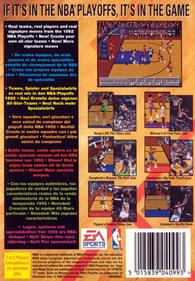 Bulls Versus Blazers and the NBA Playoffs - Box - Back Image