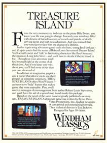 Treasure Island (Windham Classics) - Box - Back Image