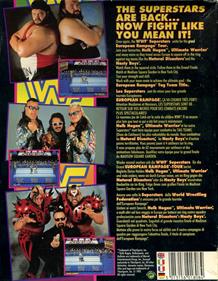 WWF European Rampage Tour - Box - Back