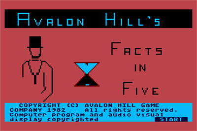 Computer Facts in Five - Screenshot - Game Title Image