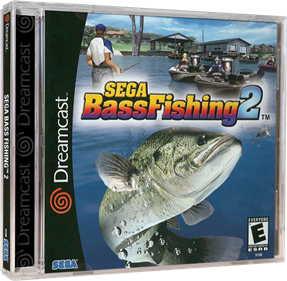 Sega Bass Fishing 2 - Box - 3D