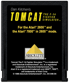 Tomcat: The F-14 Fighter Simulator - Cart - Front Image