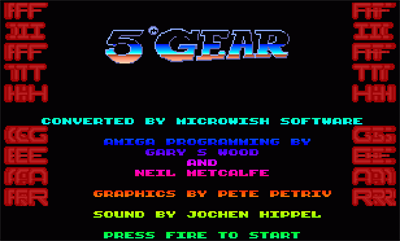 5th Gear - Screenshot - Game Title Image