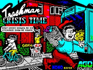 Trashman: Crisis Time - Screenshot - Game Title Image