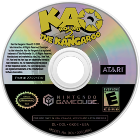 Kao the Kangaroo: Round 2 - Disc Image