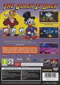 DuckTales: Remastered - Box - Back Image