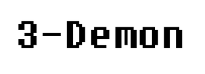 3-Demon - Clear Logo Image