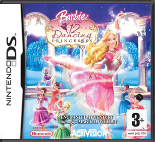 Barbie in The 12 Dancing Princesses - Box - Front - Reconstructed Image