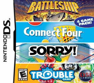 4 Game Pack!: Battleship/Connect Four/Sorry!/Trouble