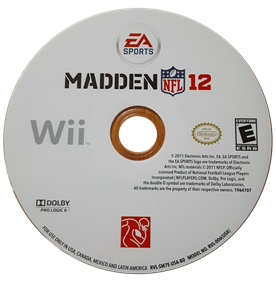 Madden NFL 12 - Disc Image