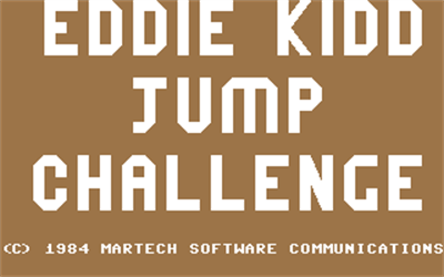 Eddie Kidd Jump Challenge - Screenshot - Game Title Image