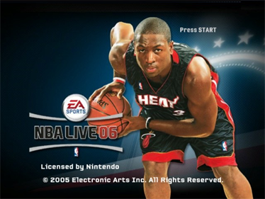 NBA Live 06 - Screenshot - Game Title Image