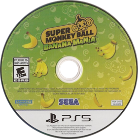 Super Monkey Ball Banana Mania - Disc