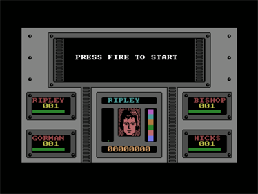 Aliens: The Computer Game - Screenshot - Game Title Image