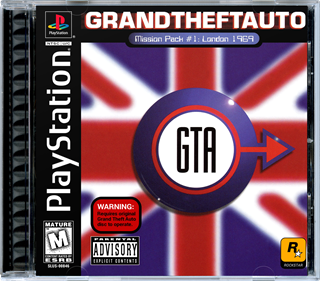 Grand Theft Auto: Mission Pack #1: London 1969 - Box - Front - Reconstructed Image