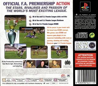 The F.A. Premier League Stars - Box - Back Image