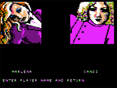 Strip Poker Data Disk #1: Female: Candi and Marlena - Screenshot - Game Select Image