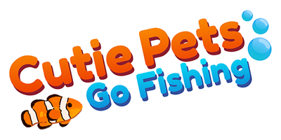 Cutie Pets Go Fishing - Clear Logo Image