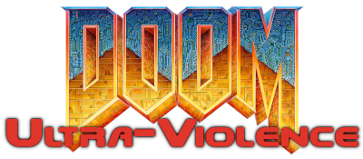 Doom Ultra Violence - Clear Logo Image