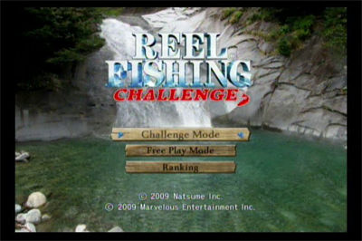 Reel Fishing Challenge - Screenshot - Game Title Image