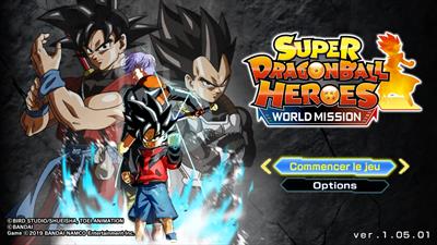 Super Dragon Ball Heroes: World Mission - Screenshot - Game Title Image