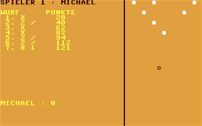 Bowling (Data Media/User Soft) - Screenshot - Gameplay Image