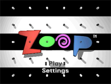 Zoop: America's Largest Killer of Time! - Screenshot - Game Title Image