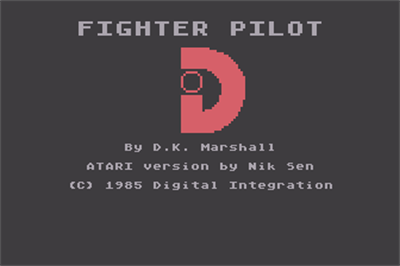 Fighter Pilot (Digital Integration) - Screenshot - Game Title Image