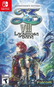 Ys VIII: Lacrimosa of Dana - Box - Front Image