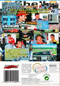 Formula 1 Sensation - Box - Back Image