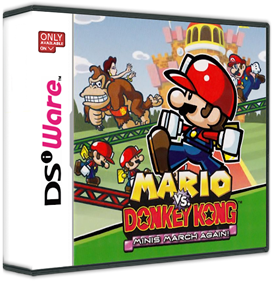 Mario vs. Donkey Kong: Minis March Again! - Box - 3D Image