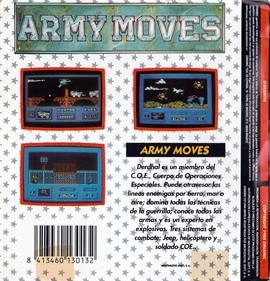 Army Moves - Box - Back Image