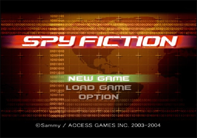 Spy Fiction - Screenshot - Game Title Image
