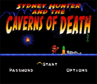 Sydney Hunter and the Caverns of Death - Screenshot - Game Title Image