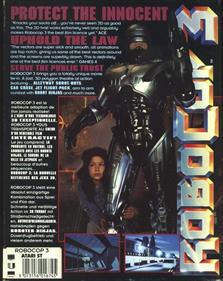 Robocop 3 - Box - Back Image