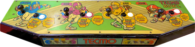 Tecmo Bowl - Arcade - Control Panel Image