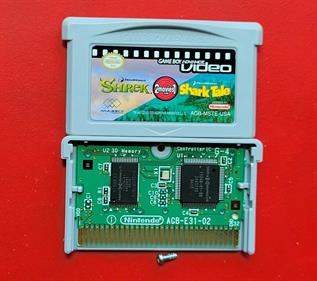 Game Boy Advance Video: Shrek / Shark Tale - Cart - Front Image