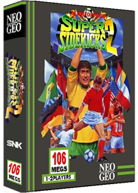 Super Sidekicks 2: The World Championship - Box - 3D Image