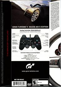 Gran Turismo 4: Mazda MX-5 Edition - Box - Back Image