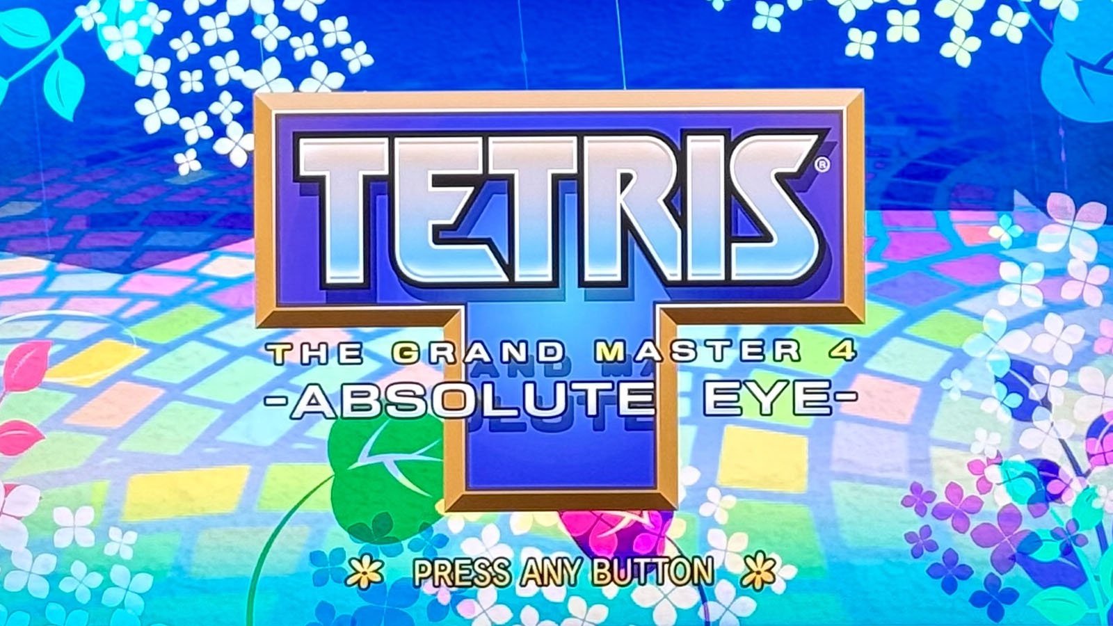 TETRIS THE GRAND MASTER 4: ABSOLUTE EYE
