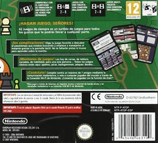 Clubhouse Games - Box - Back Image