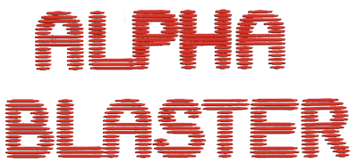 Alpha Blaster - Clear Logo Image