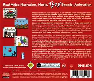 Yearn2Learn: Peanuts - Box - Back Image