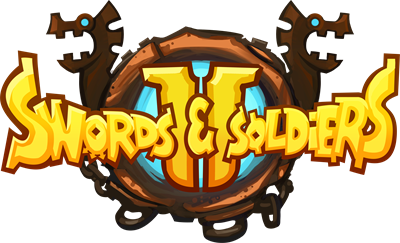 Swords & Soldiers II - Clear Logo Image