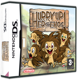 Hurry Up Hedgehog - Box - 3D Image