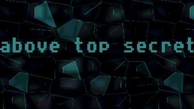 Above Top Secret - Screenshot - Game Title Image